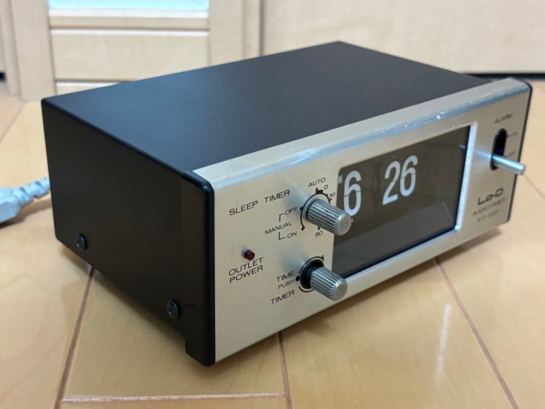 Lo-D(ローディー) オーディオタイマー(パタパタ式時計)