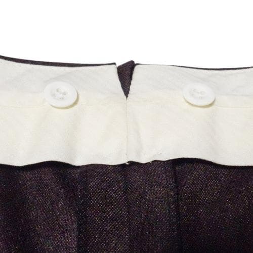 美品定価41800 GLADHAND STOMP FITトラウザーズ ブラウンM