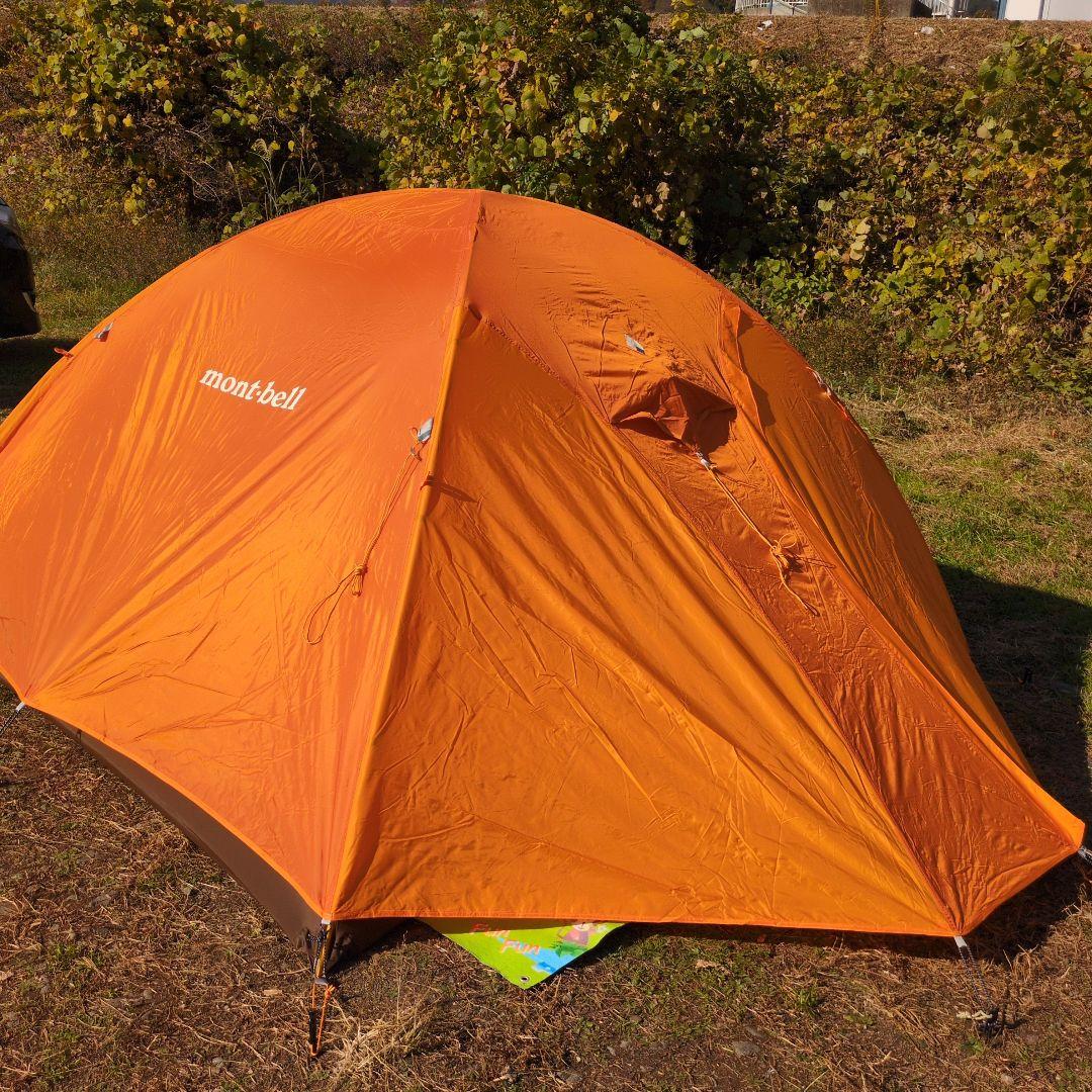 mont-bellクロノスドーム4型　専用テントマット付　モンベルテント