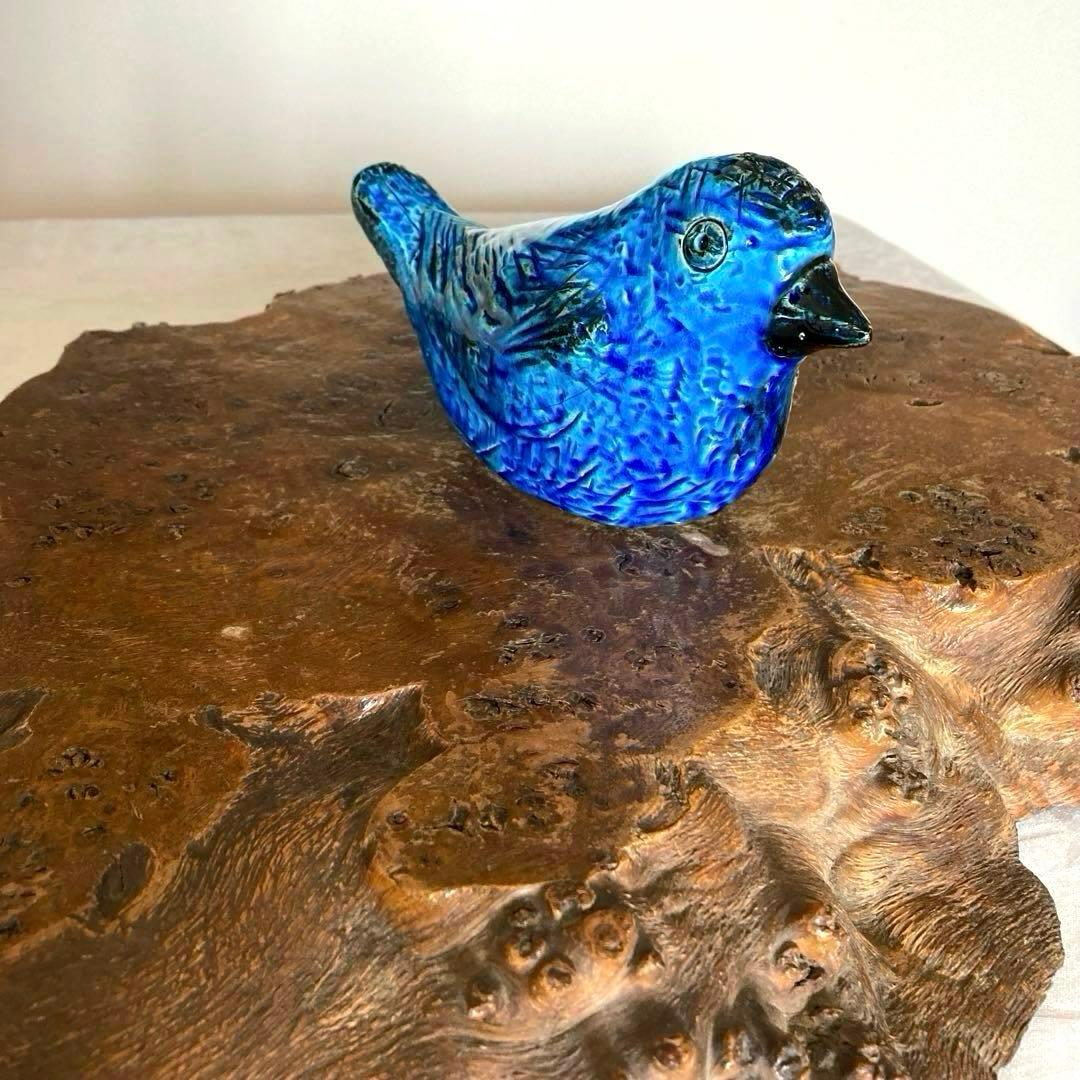 FLAVIA フラビア　青い鳥の置物　イタリア製　美品