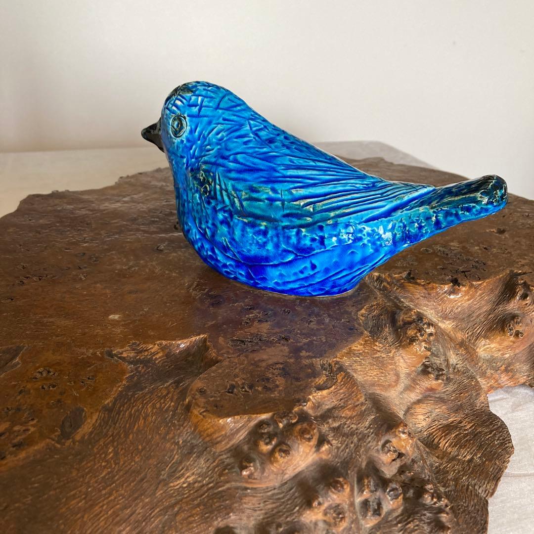 FLAVIA フラビア　青い鳥の置物　イタリア製　美品