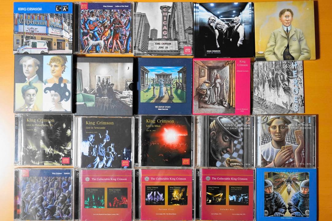 King Crimson CDまとめ