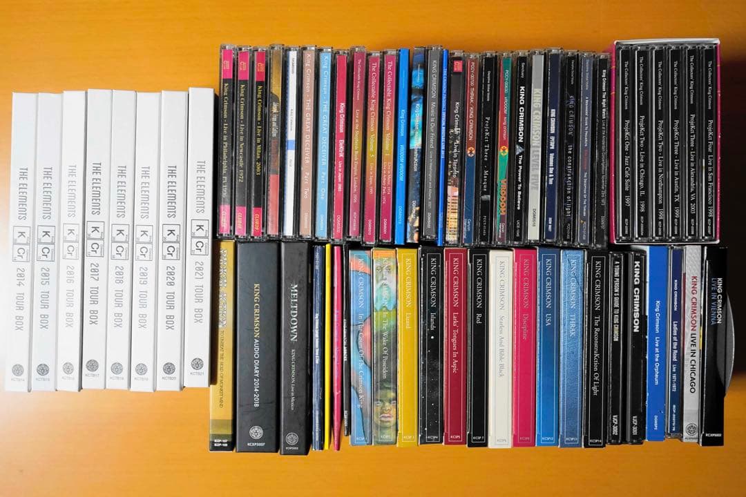 King Crimson CDまとめ
