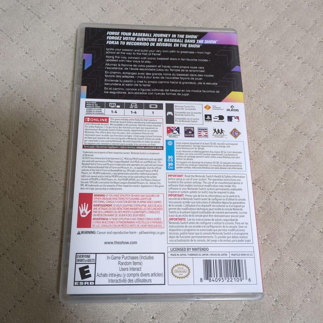 Nintendo Switch MLB THE SHOW 25