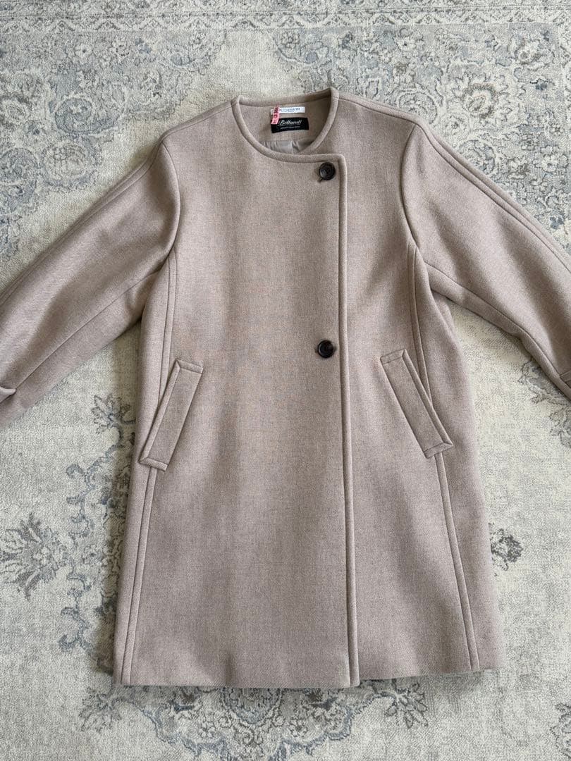 極美品　BEAUTY＆YOUTH UNITED ARROWS　ノーカラーコート