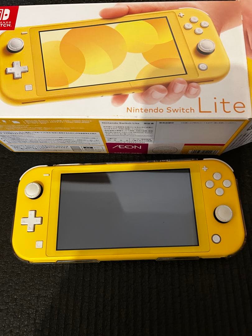 ラ*ー様 Nintendo Switch Lite イエロー 箱付き