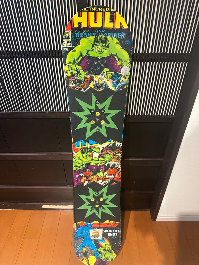 Burton スノーボード 125cm マーベルコミックス
