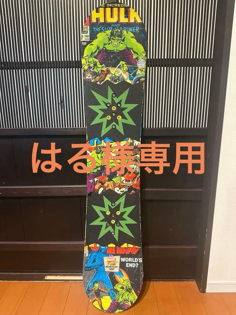 Burton スノーボード 125cm マーベルコミックス