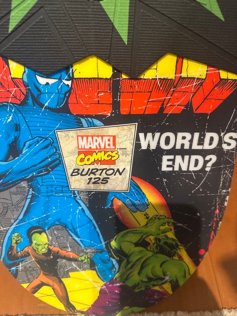 Burton スノーボード 125cm マーベルコミックス