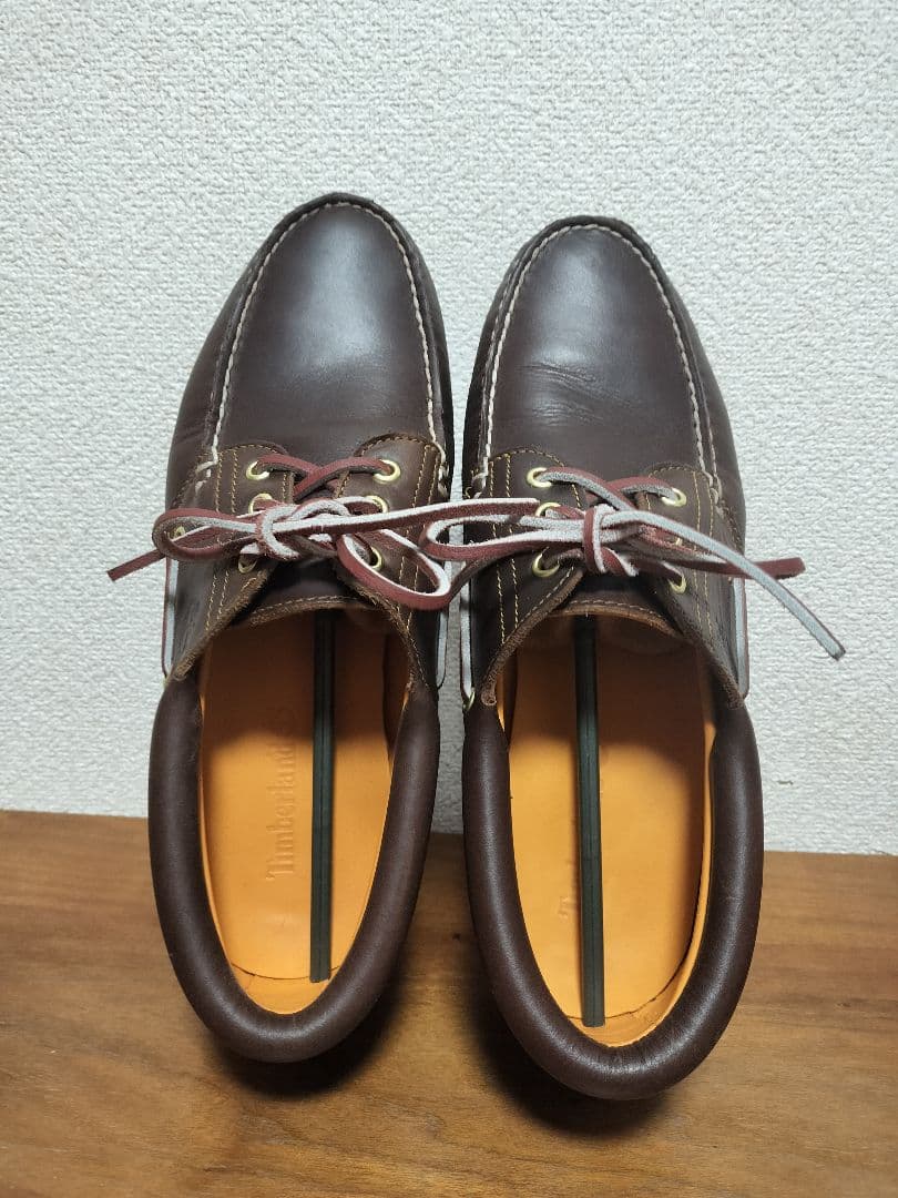 大幅値下げ中 Timberland 3eye ブラウン 27.5 試着のみ