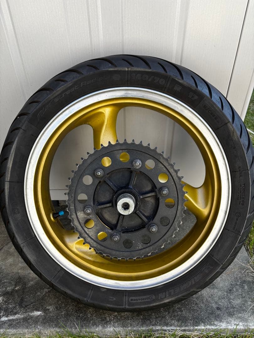 カワサキ バリオス250 前後ホイール ブレンボディスク