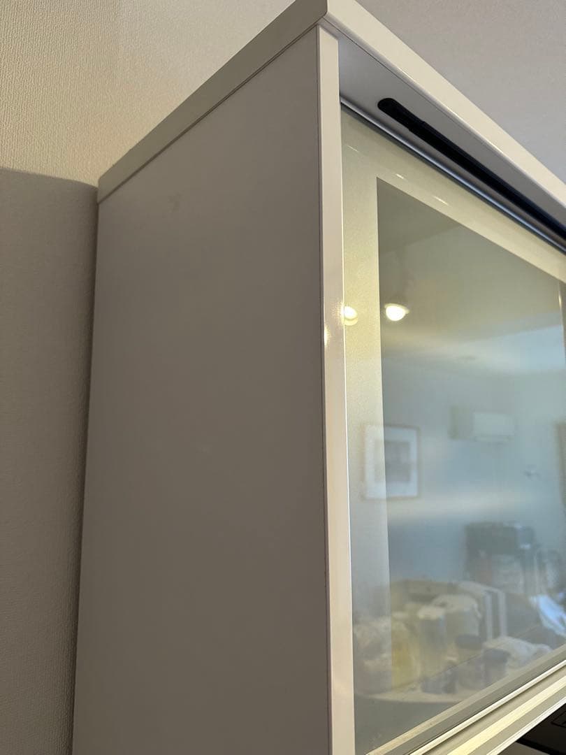 ニトリ　キッチンボード　食器棚　120 ホワイト