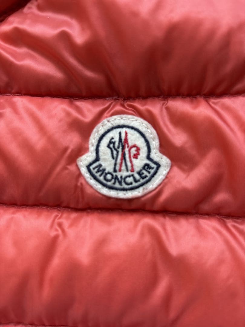 MONCLER オレンジ ダウンベスト　LIANE サイズ1
