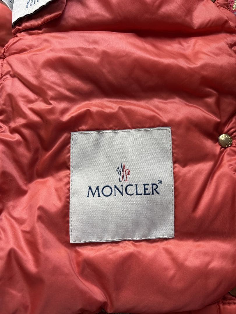 MONCLER オレンジ ダウンベスト　LIANE サイズ1