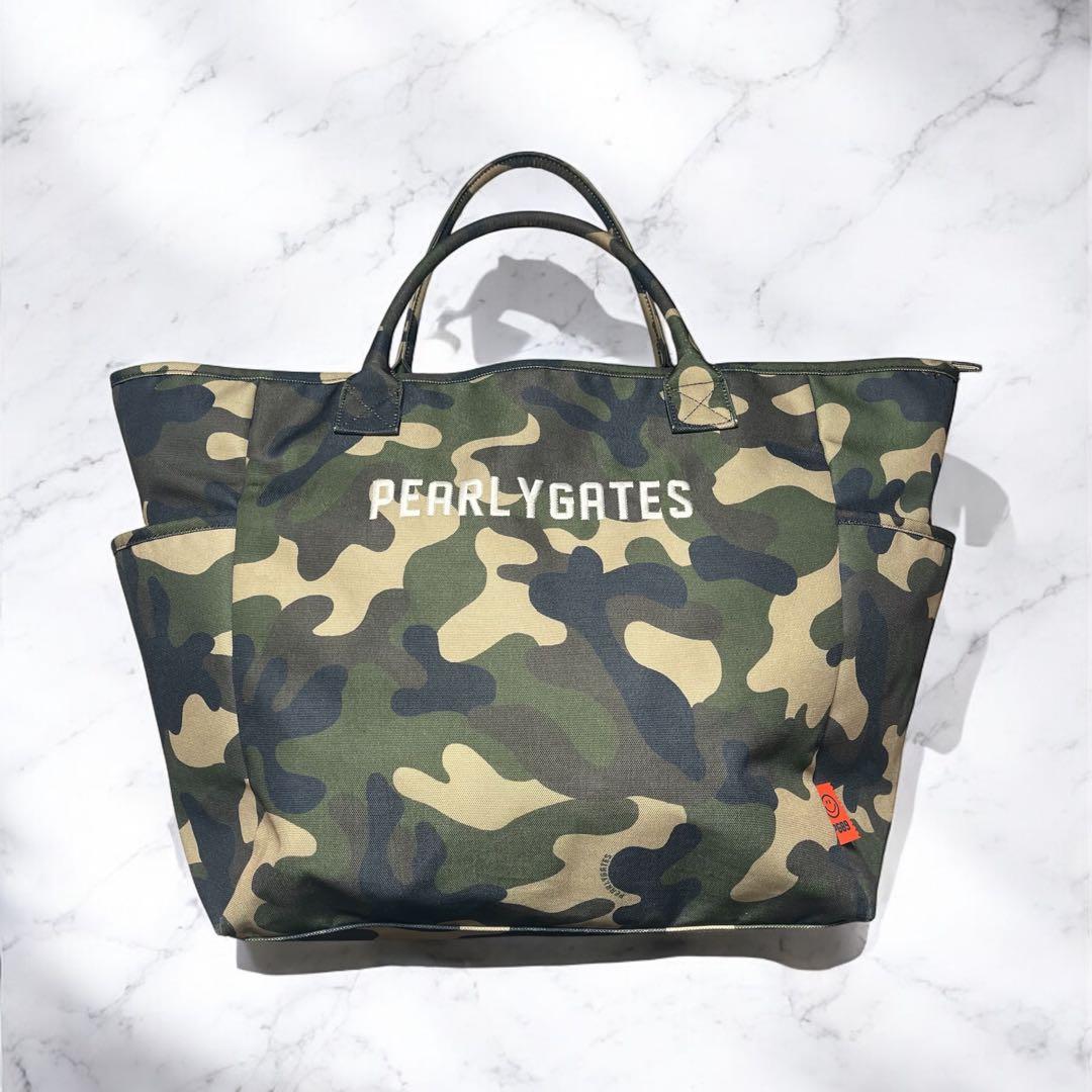希少　完全完売品　パーリーゲイツ　迷彩　カモフラ　ロッカーバッグ　ボストン