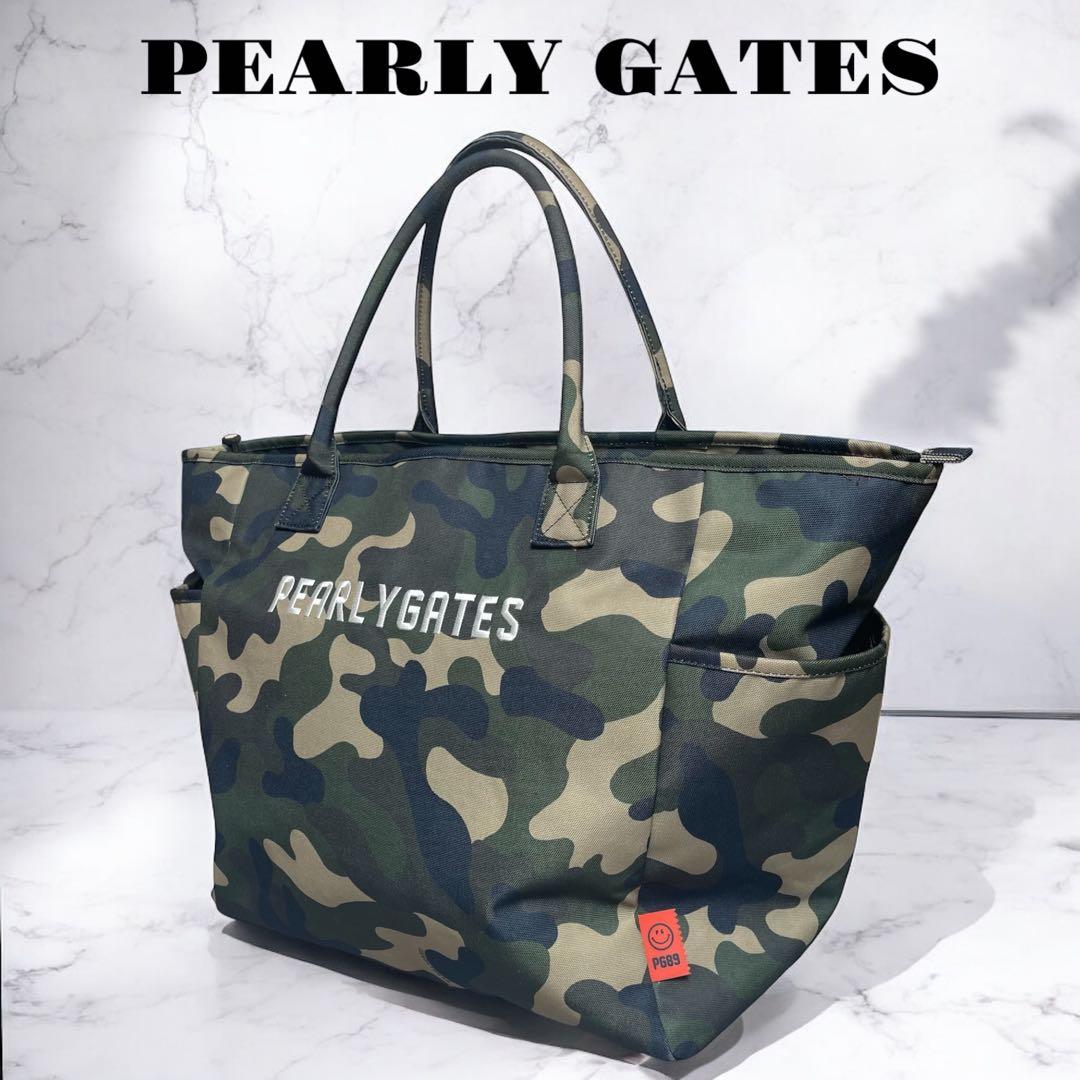 希少　完全完売品　パーリーゲイツ　迷彩　カモフラ　ロッカーバッグ　ボストン