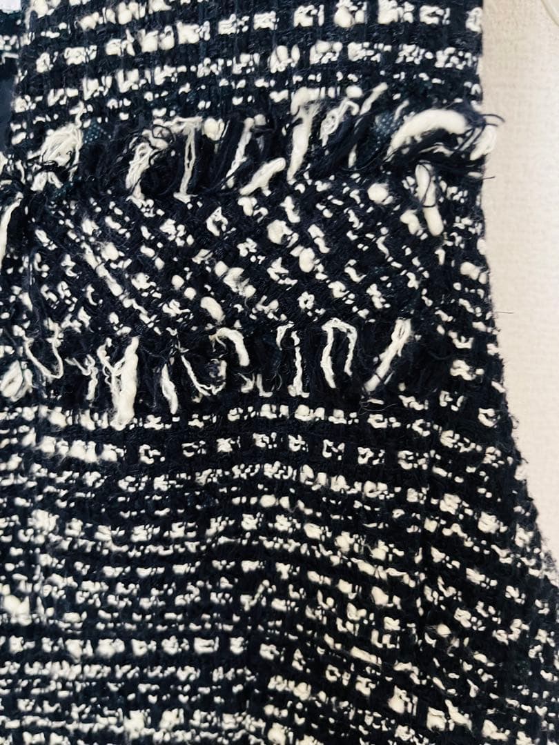 みみみ様　７月１日中❣️ボーダーズアットバルコニー　ツイードジレ　ネイビー