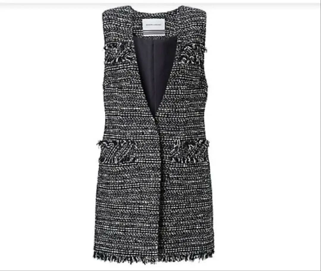 みみみ様　７月１日中❣️ボーダーズアットバルコニー　ツイードジレ　ネイビー