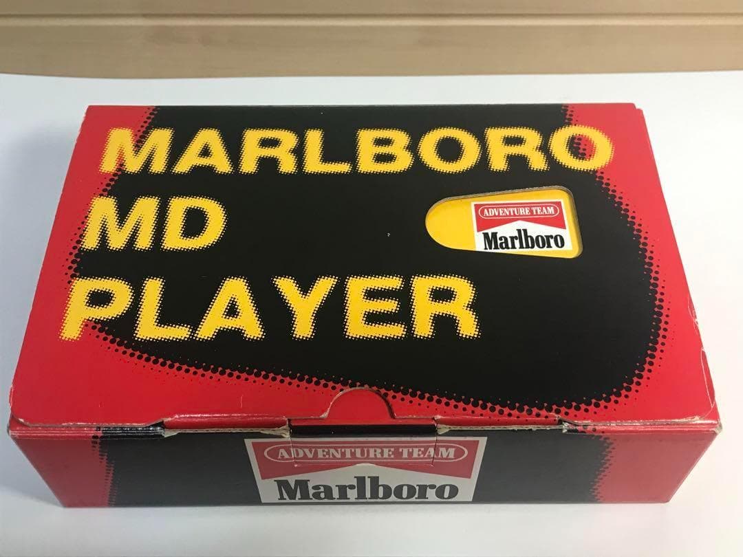 【希少】MDプレイヤー　SHARP×Marlboroコラボ　　MD-SS302M