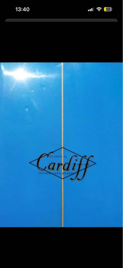 Cardiff ロングボード　ハードケース　ニットケース込み