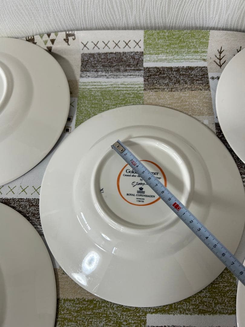 ロイヤルコペンハーゲン ゴールデンサマー ディナープレート　ヴィンテージ 美品