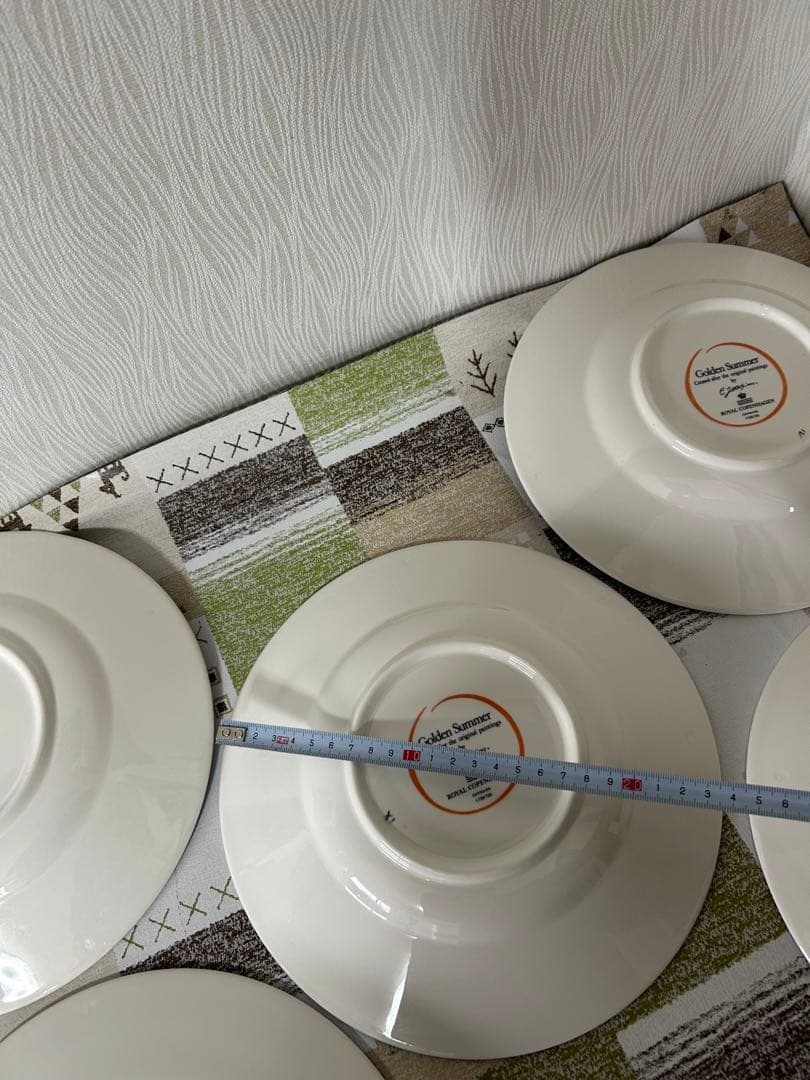 ロイヤルコペンハーゲン ゴールデンサマー ディナープレート　ヴィンテージ 美品