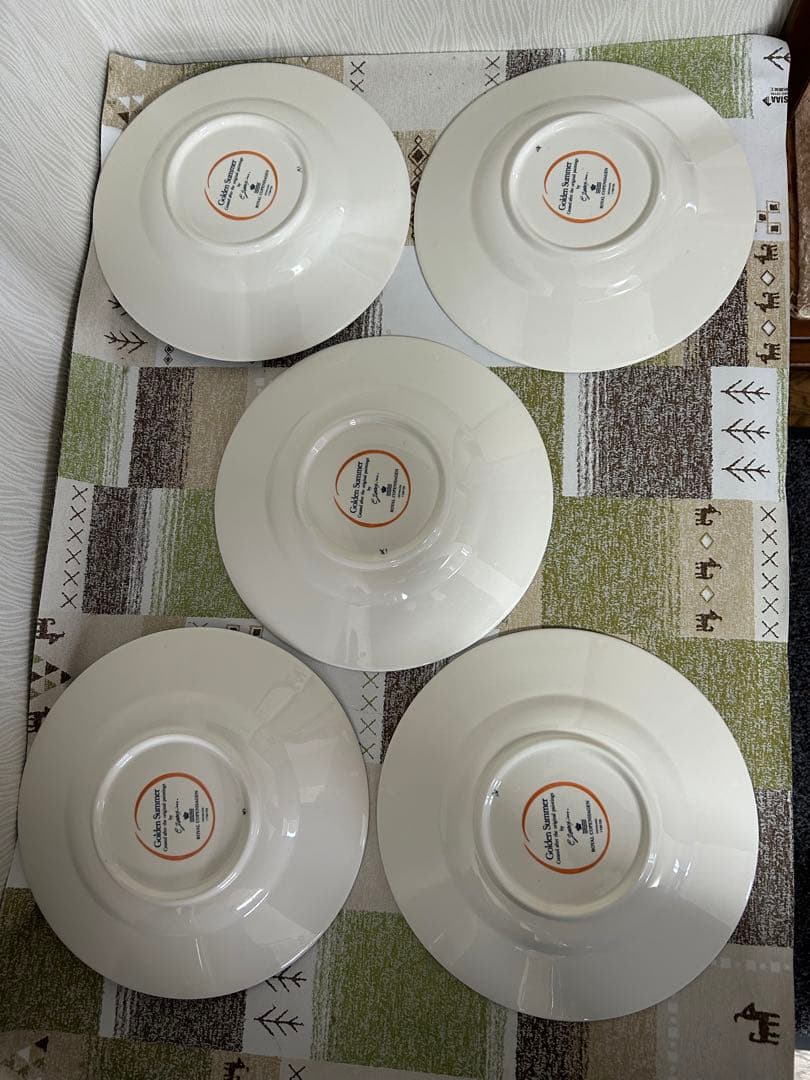 ロイヤルコペンハーゲン ゴールデンサマー ディナープレート　ヴィンテージ 美品