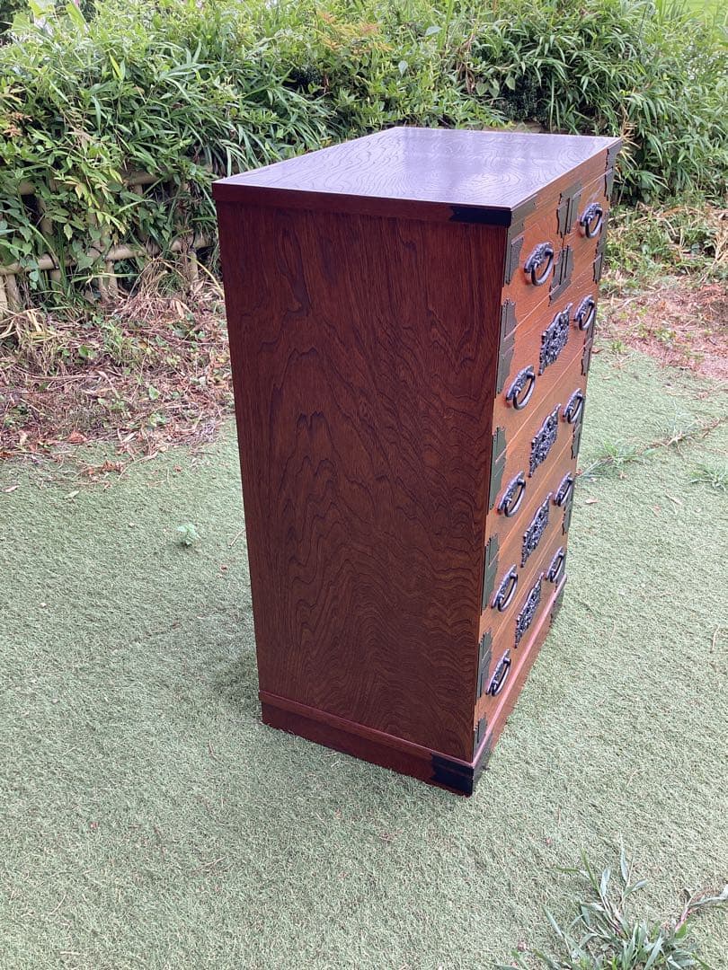 時代箪笥　民芸箪笥　装飾金具　和箪笥　収納箪笥　整理箪笥