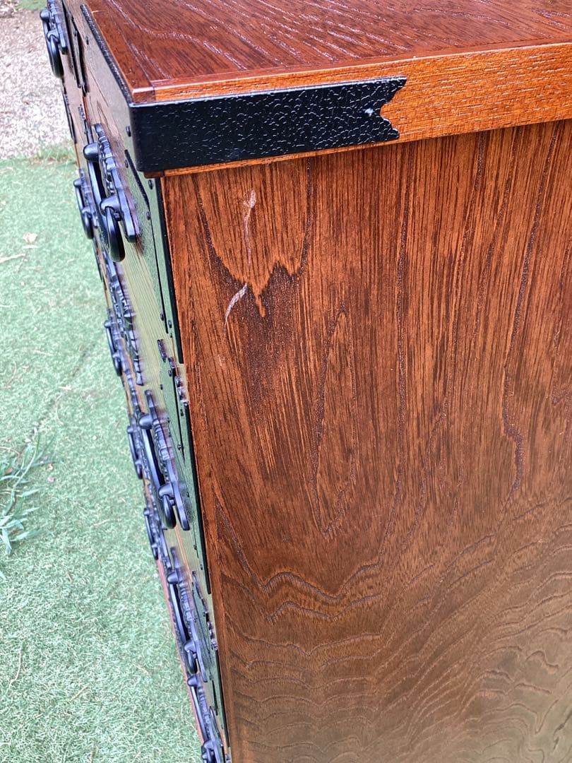 時代箪笥　民芸箪笥　装飾金具　和箪笥　収納箪笥　整理箪笥