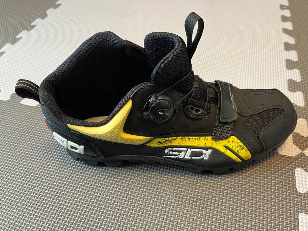 SIDI ビンディングシューズ　自転車用シューズ ブラック/イエロー