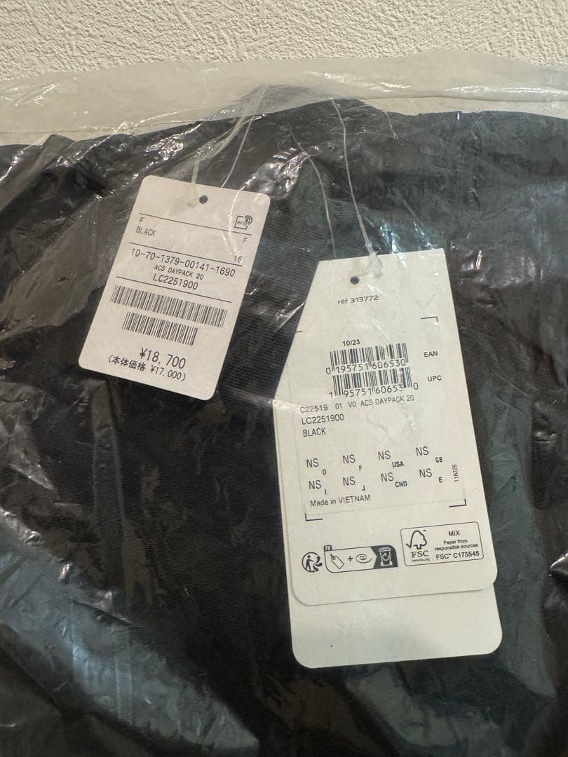 SALOMON サロモン ACS 20 リュック ブラック