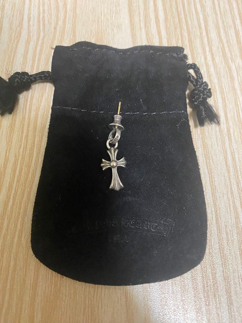 クロムハーツ CHクロスベビーファットドロップイヤリング