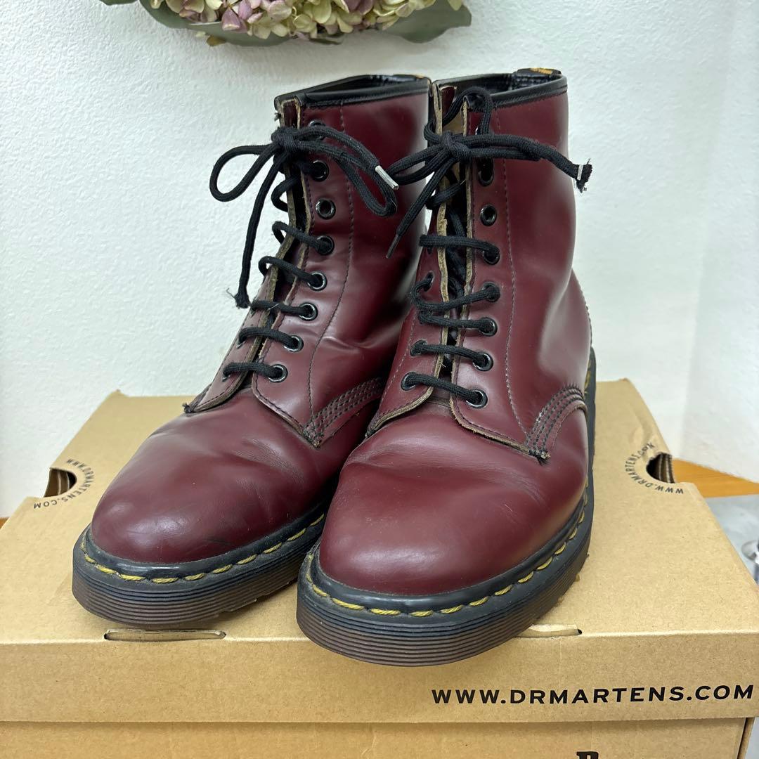 さ*ら様 Dr. Martens バーガンディ ワークブーツ　8 ホール