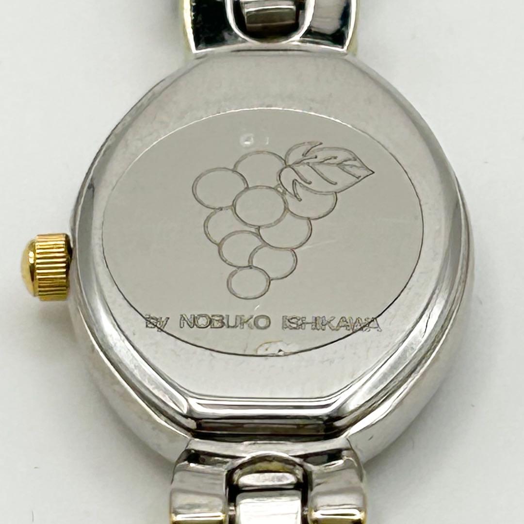 石川暢子 as time クォーツ シェル文字盤 レディース 腕時計 新品電池