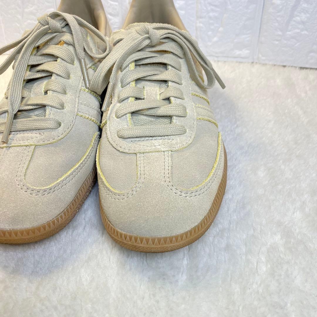 【美品】adidas SAMBA アディダス サンバ 23cm ベージュ