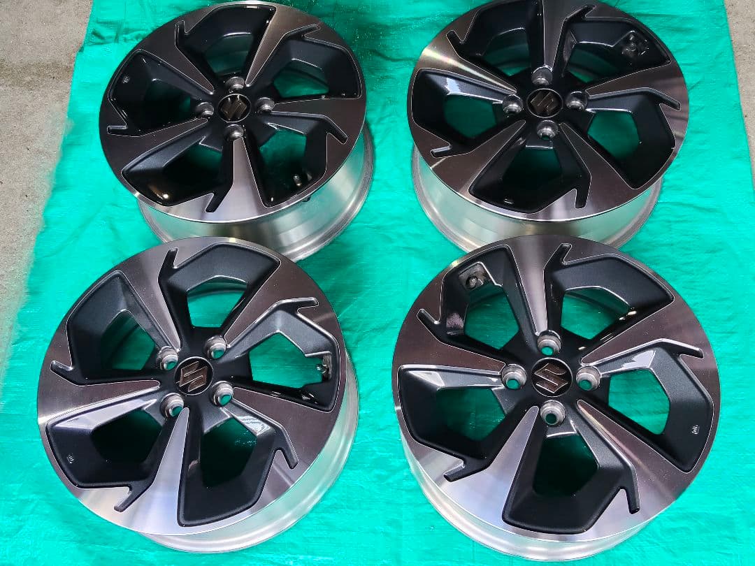 ②スズキスイフト 純正アルミホイール 16インチ 4本セット