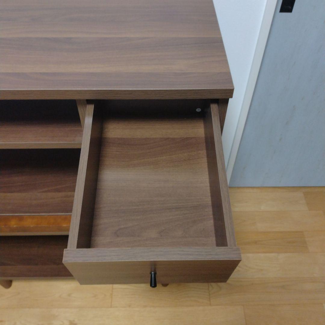 【新生活のお供に！】シンプルモダンキャビネット ウッド調