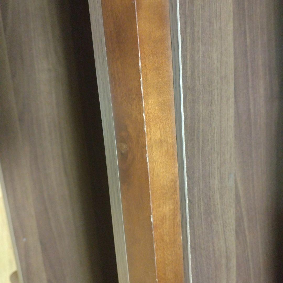 【新生活のお供に！】シンプルモダンキャビネット ウッド調