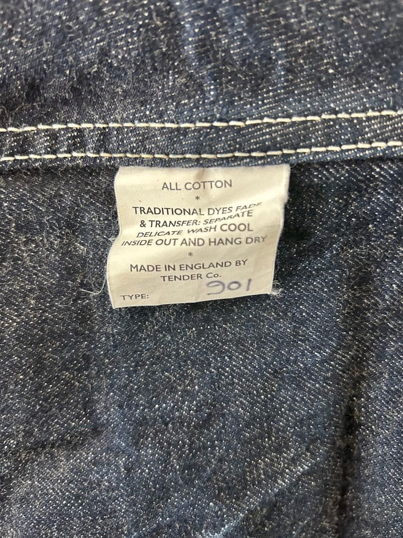Tender Co. テンダー　TYPE 901 デニムジャケット
