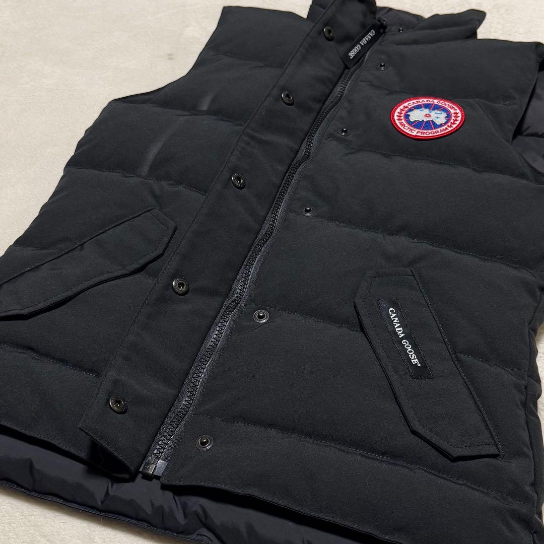 未使用品 カナダグース ダウンジャケット フリースタイルベスト レディース XS