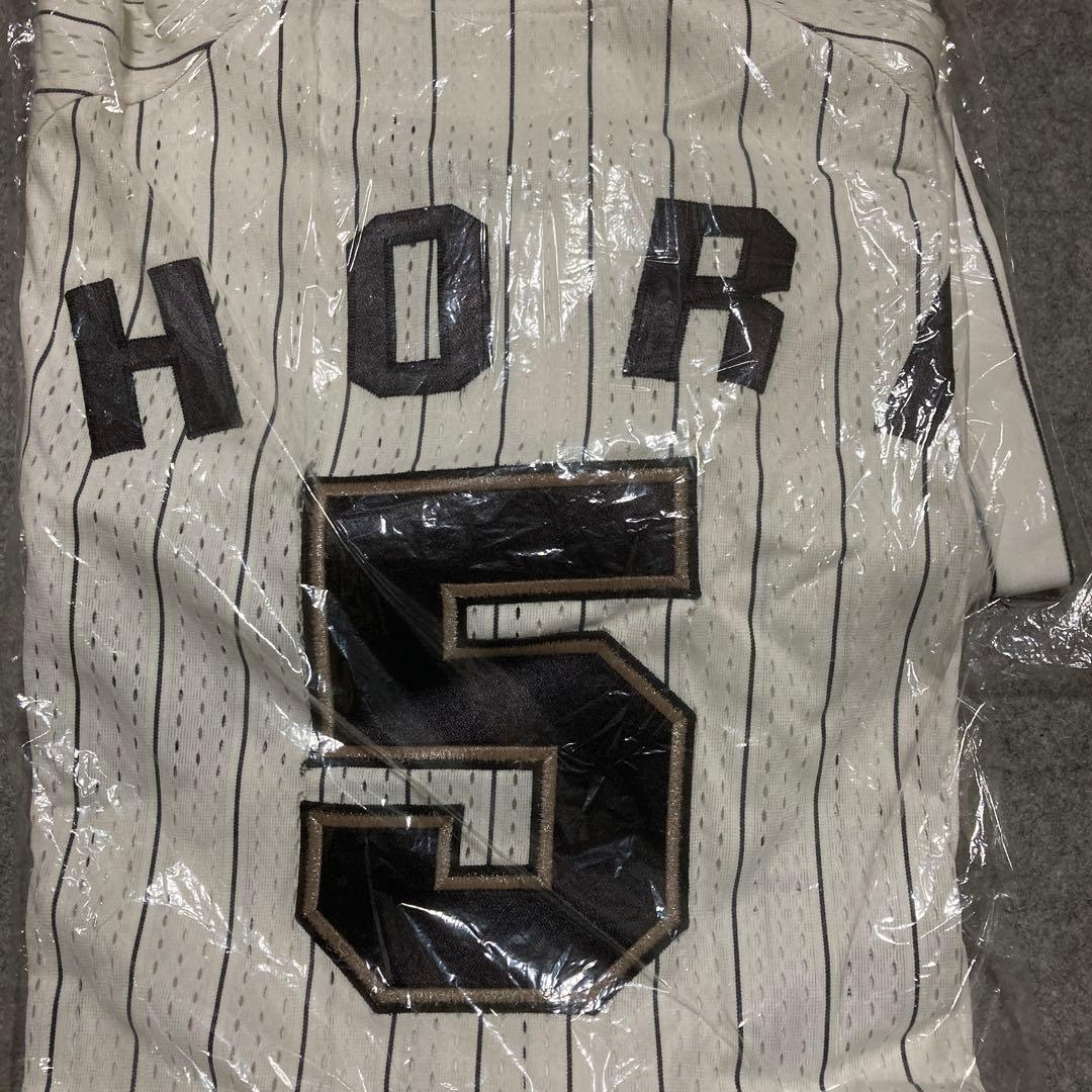 HORI 5 ユニフォーム ホワイト ストライプ