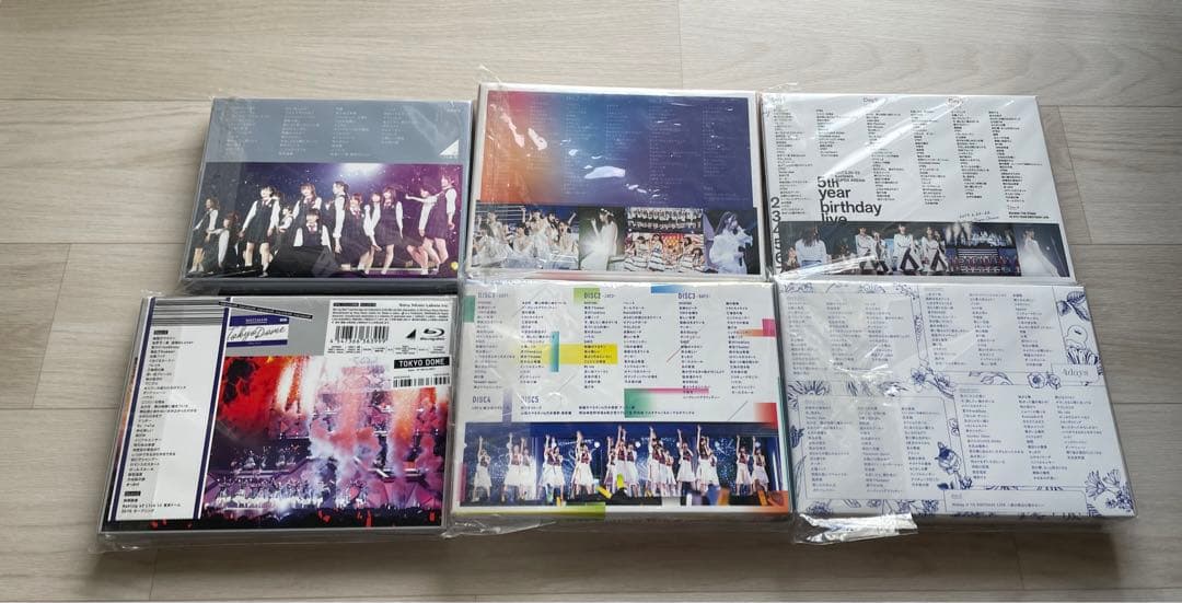 乃木坂46 BIRTHDAY LIVE＋真夏の全国ツアー 6点セット