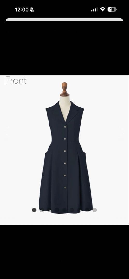 フォクシー DAISY LIN “Miss Daisy”希少42 濃紺2024