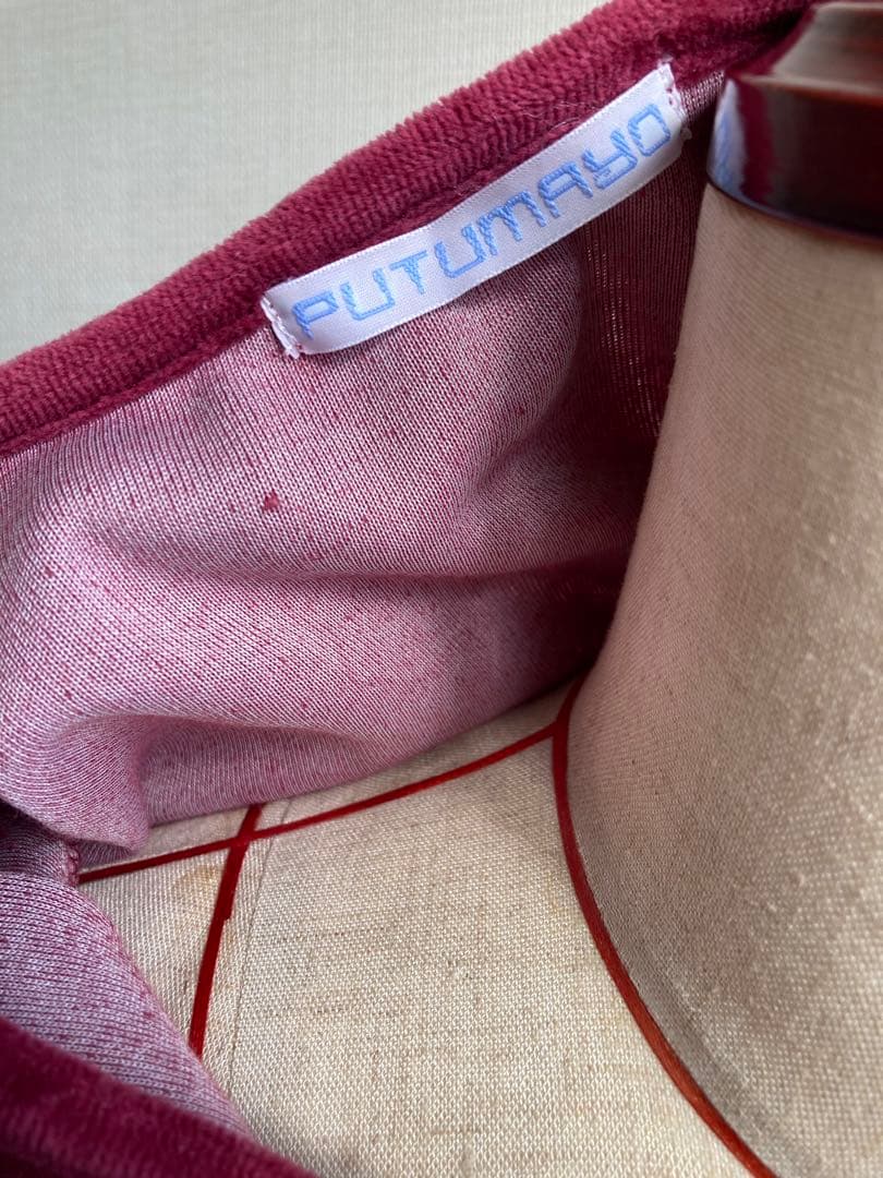 プトマヨ ワインレッド長袖Tシャツ