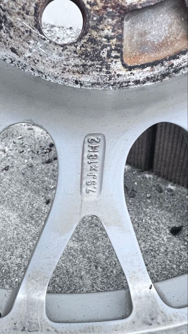 BBS Germany CS021 . 18インチPCD100 7.5j ＋48