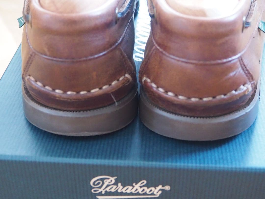 Parabootパラブーツ　BARTH バース　8.5 ブラウン シューツリー