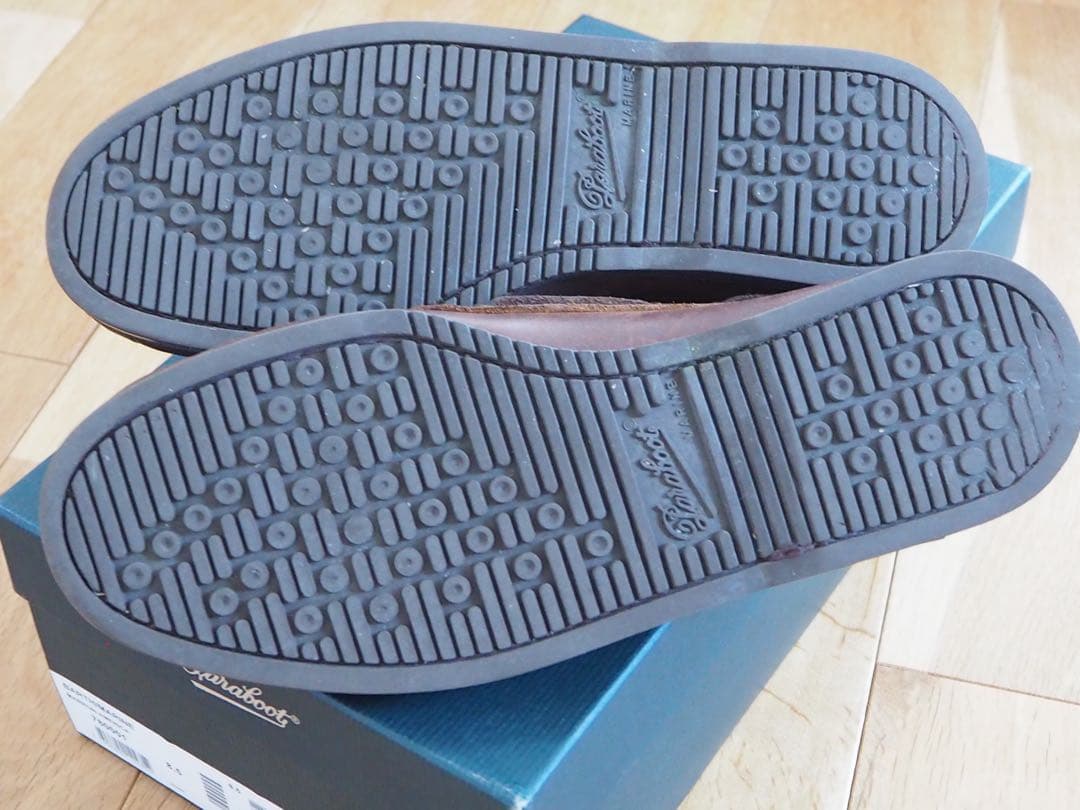 Parabootパラブーツ　BARTH バース　8.5 ブラウン シューツリー