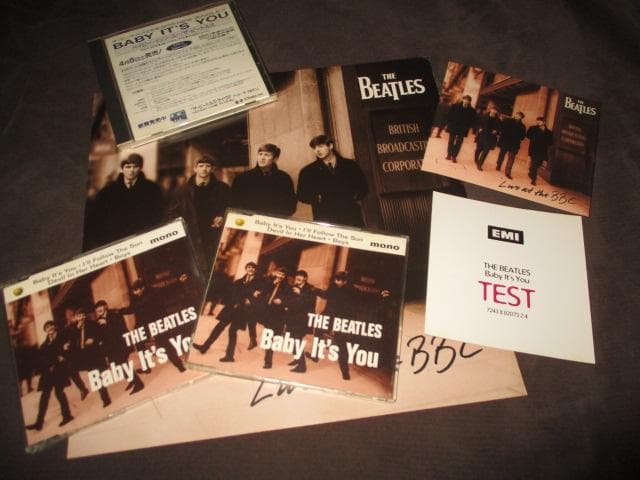洋楽 beatles baby it's you (MEGA RARE TEST!!)