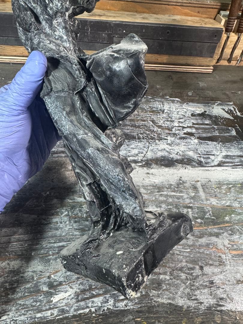 サモトラケのニケ・型製造・未仕上げ品 h350× w200×220 約1.5kg