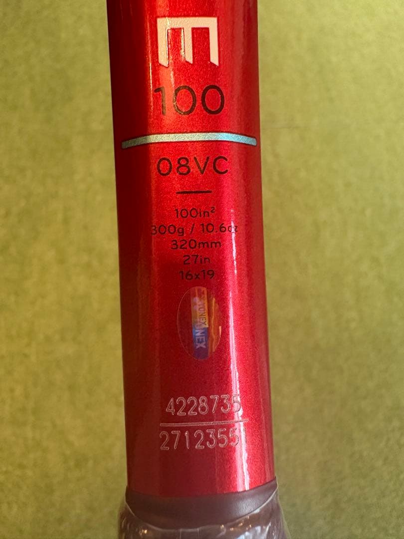 YONEX VCORE 100 ブイコア